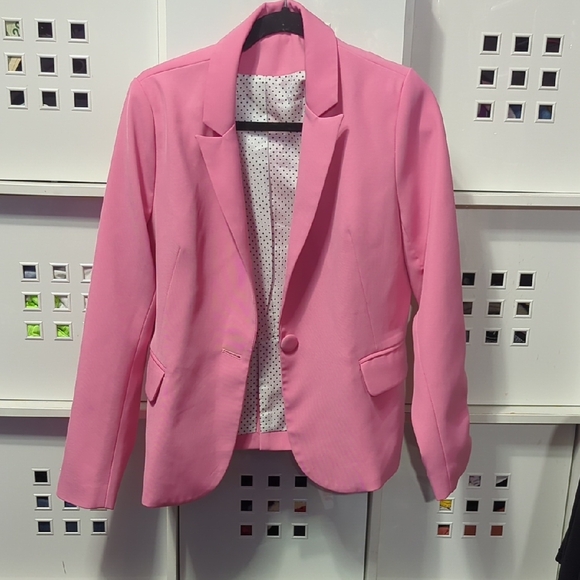 Classic Pink Blazer for Women - Picture 1 of 5